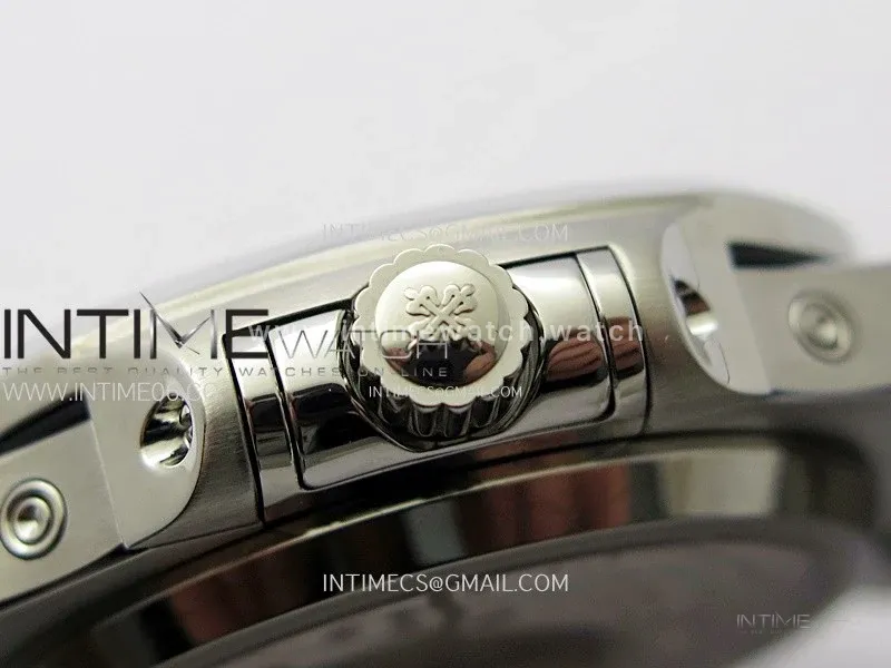 Nautilus 5740 T Diamonds Bezel SS TWF Best Edition Tiffany Blue Dial on SS Bracelet A240