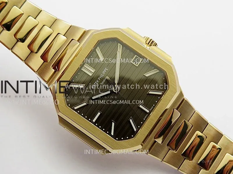 Cubitus 7128/1R RG BBF 1:1 Best Edition Brown Dial On RG Bracelet Super Clone DD330