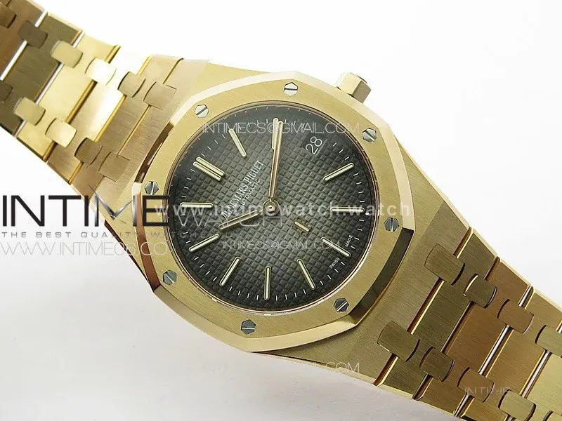 Royal Oak 16202OR 39mm Grey Dial in Rose Gold