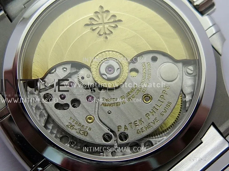 Nautilus 7118 Ladies Diamond Bezel SS DDF 1:1 Best Edition Silver Dial On SS Bracelet Super Clone DD26-330