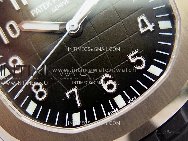 Aquanaut 5167R Gain Weight RG WSF 1:1 Best Edition Brown Dial On Brown Rubber Strap Super Clone DD330