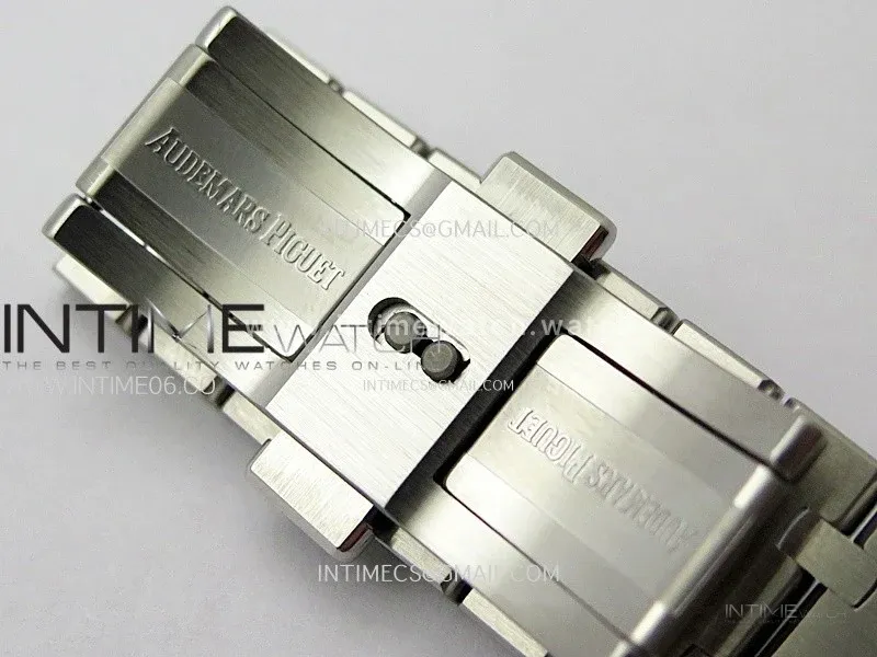 Royal Oak 41mm Complicated 26574 SS BBS Best Edition Blue Dial on SS Bracelet A5134