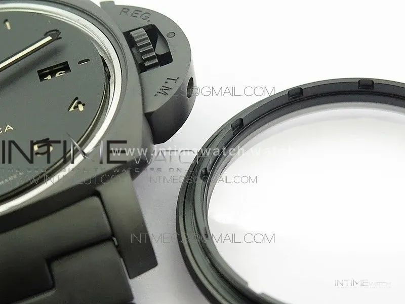 PAM 438 O REAL CERAMIC VSF 1:1 Best Edition SUPER CLONE P9001 BEST ON Ceramic Bracelet