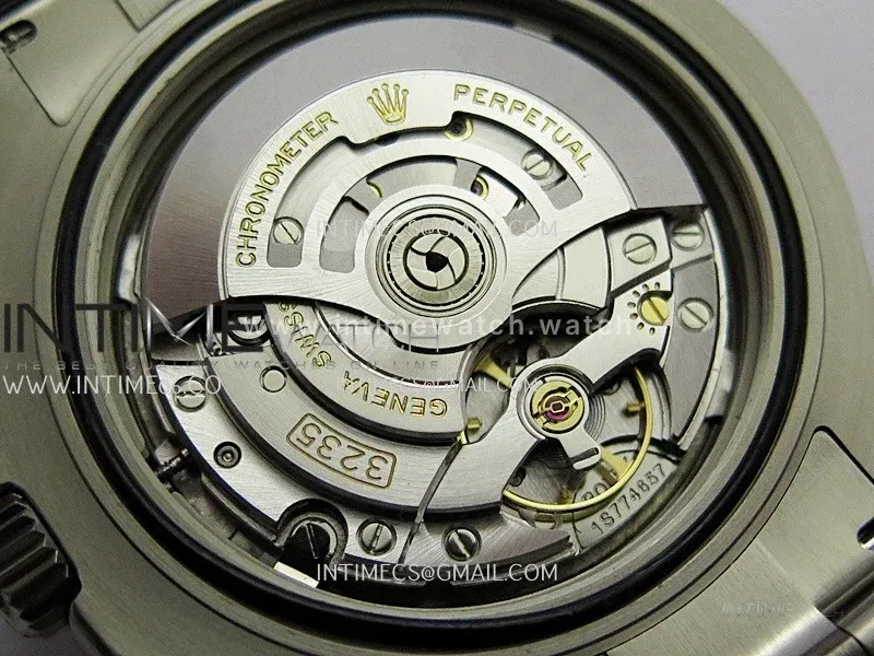 Yacht-Master 226627 Titanium 1:1 QF Black Dial On Titanium Bracelet SH3235 (Free Sprung)