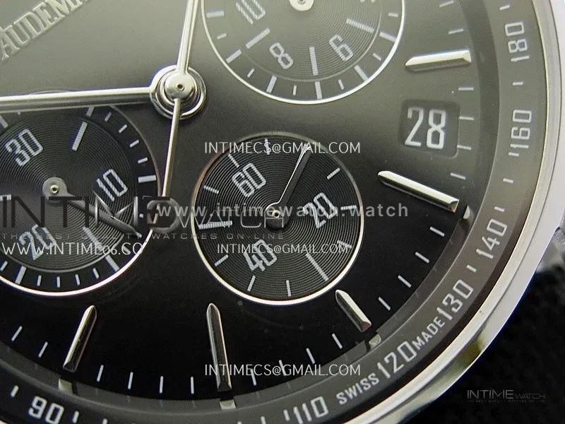 Code 11.59 Chrono 26393 SS/PVD APPF Best Edition Black Dial on Black Nylon Strap A4401