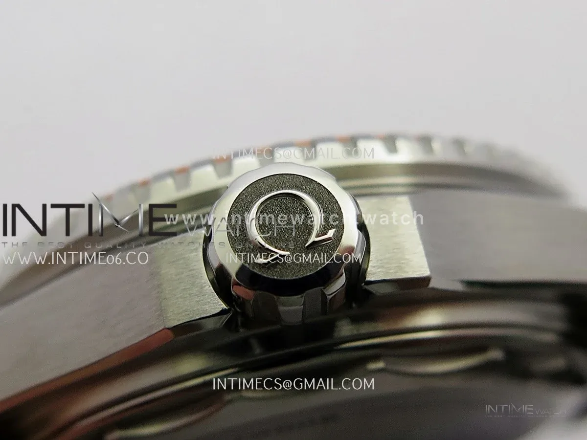 Seamaster 2025 2000M 217.30.42.21.01.003 Orange Ceramic Bezel VSF 1:1 Black Dial On SS Bracelet Asian 8912